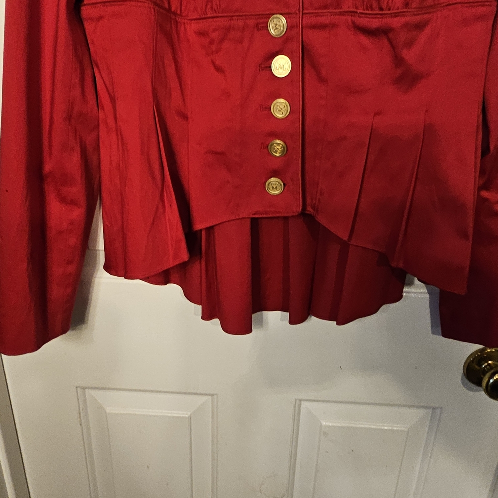Miss Tina Red Women's Jacket - Picture 4 of 13